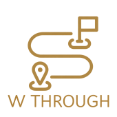 Golden Route W Through Logo